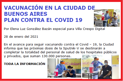 PLAN DE VACUNACION CABA